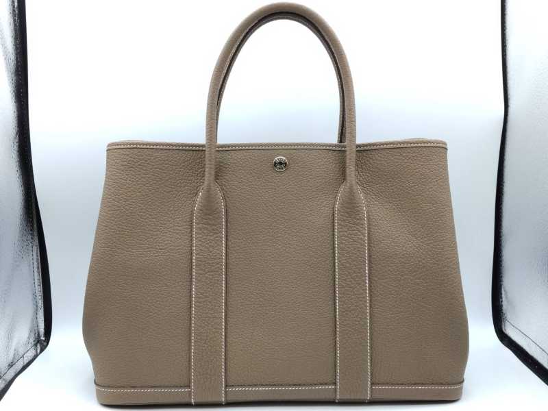 エルメス買取 ガーデンパーティPM ネゴンダ  エトゥープ